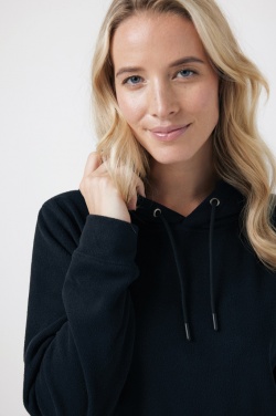 Logo trade promotional gifts image of: Iqoniq Trivor recycled polyester microfleece hoodie